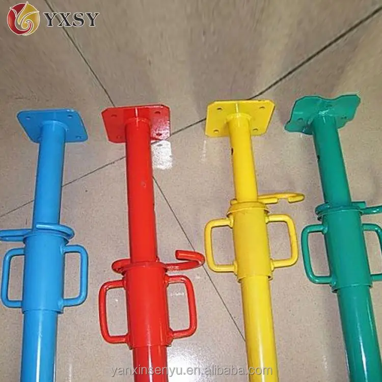 48mm 56mm 60mm 2.0mm Thickness Shoring Jack Adjustable Steel Prop