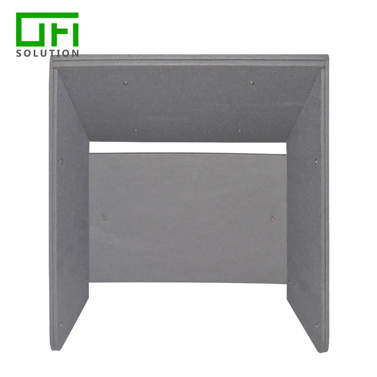 Customize Office Phone Booth High Effectively Soundproof PET Polyester Fiber Acoustic Divider Office Cubicle