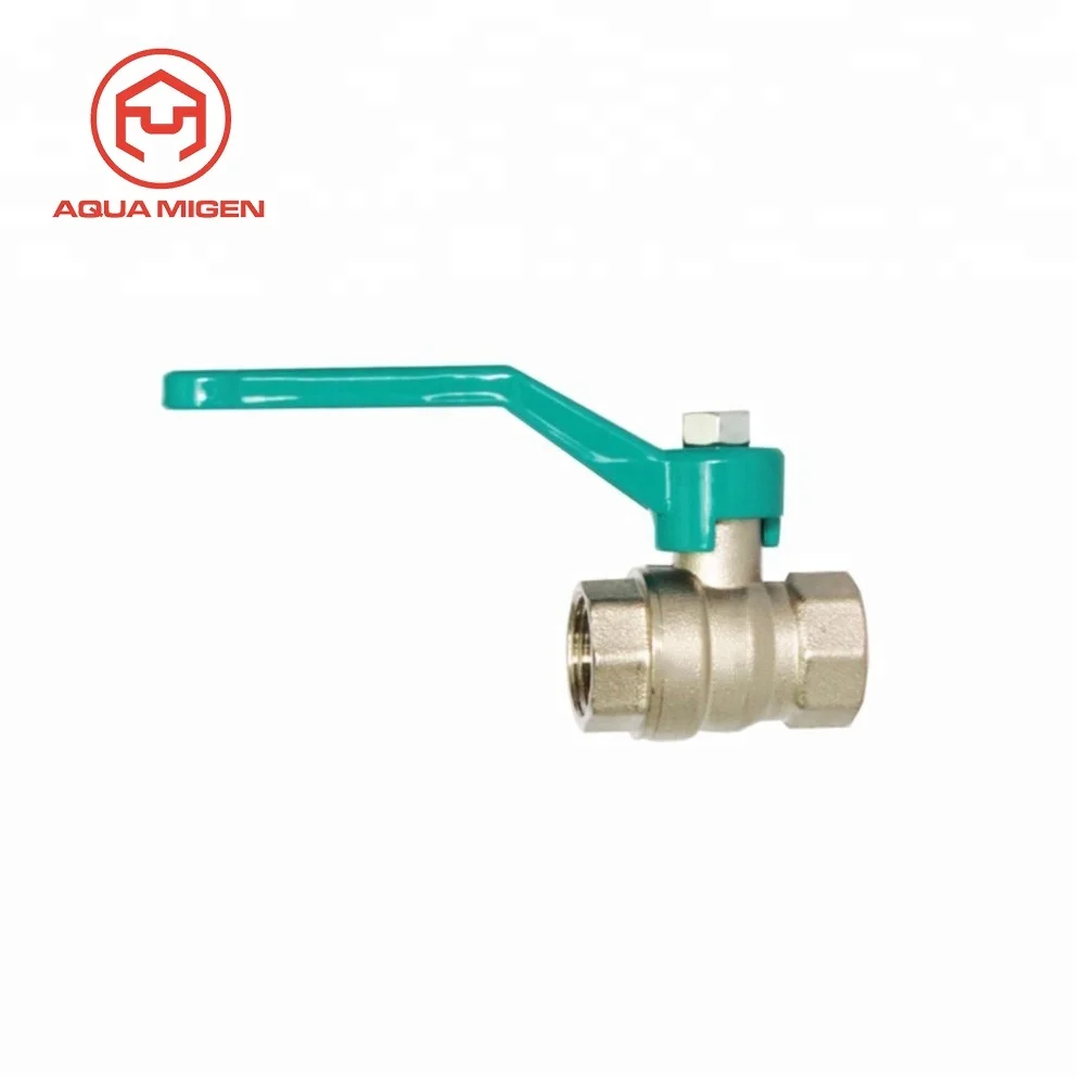 High Quality New Chrome Plating 1/2 Green Lever Valve Sanwa Ball Valve