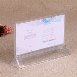 Factory customize wholesale Restaurant Menu Holder  clear acrylic menu holder
