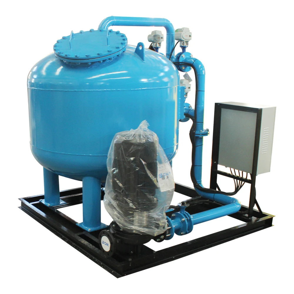 Cooling Tower Water Treatment Dia1.6m Rapid Sand Filter  system to remove solid particles and water turbidity