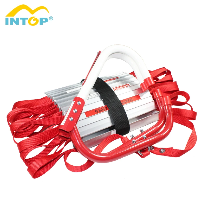 Складная алюминиевая лестница для пожарной безопасности хорошего качества