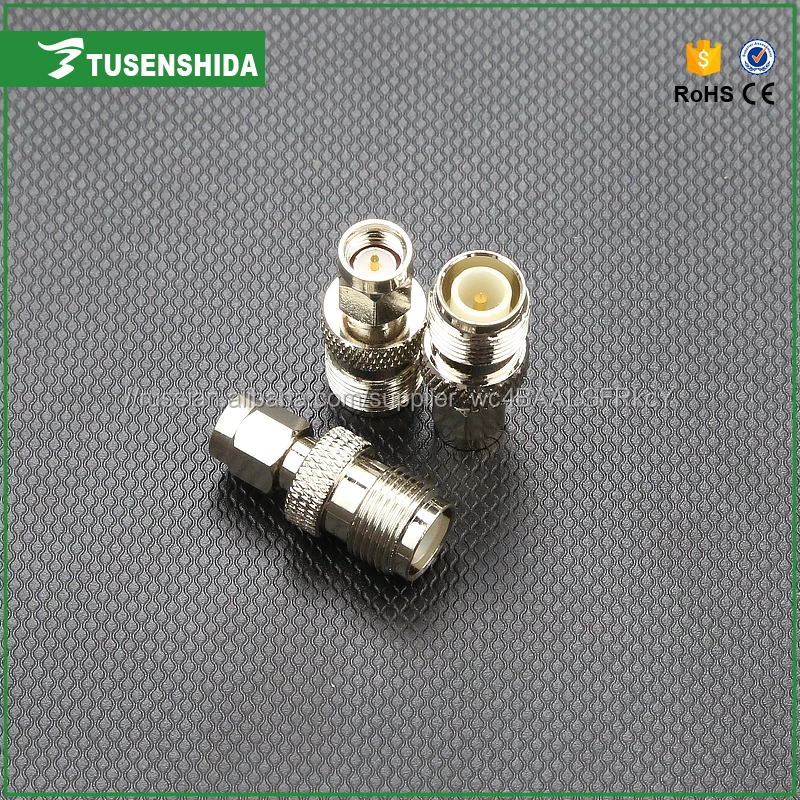 РФ Коаксиальный Мужчина BNC к SMA Мужской Разъем Адаптер Конвертер