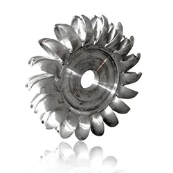 mini hydroelectric pelton turbine and pelton turbine wheel