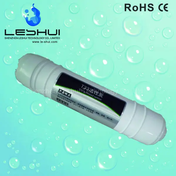 
Coconut Shell T33 Water Filter Cartridge 5 Micron 125PSI Large Flow Filter 