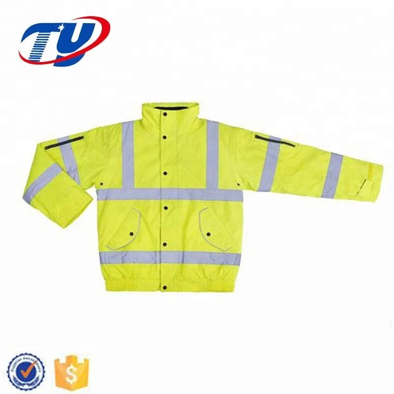 Customized high visibility motorcycle jacket