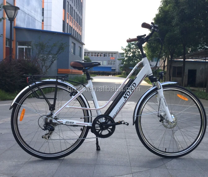 Hot Selling Lady Fashion E-bike 28' Europe E Tour Electric City Bikes