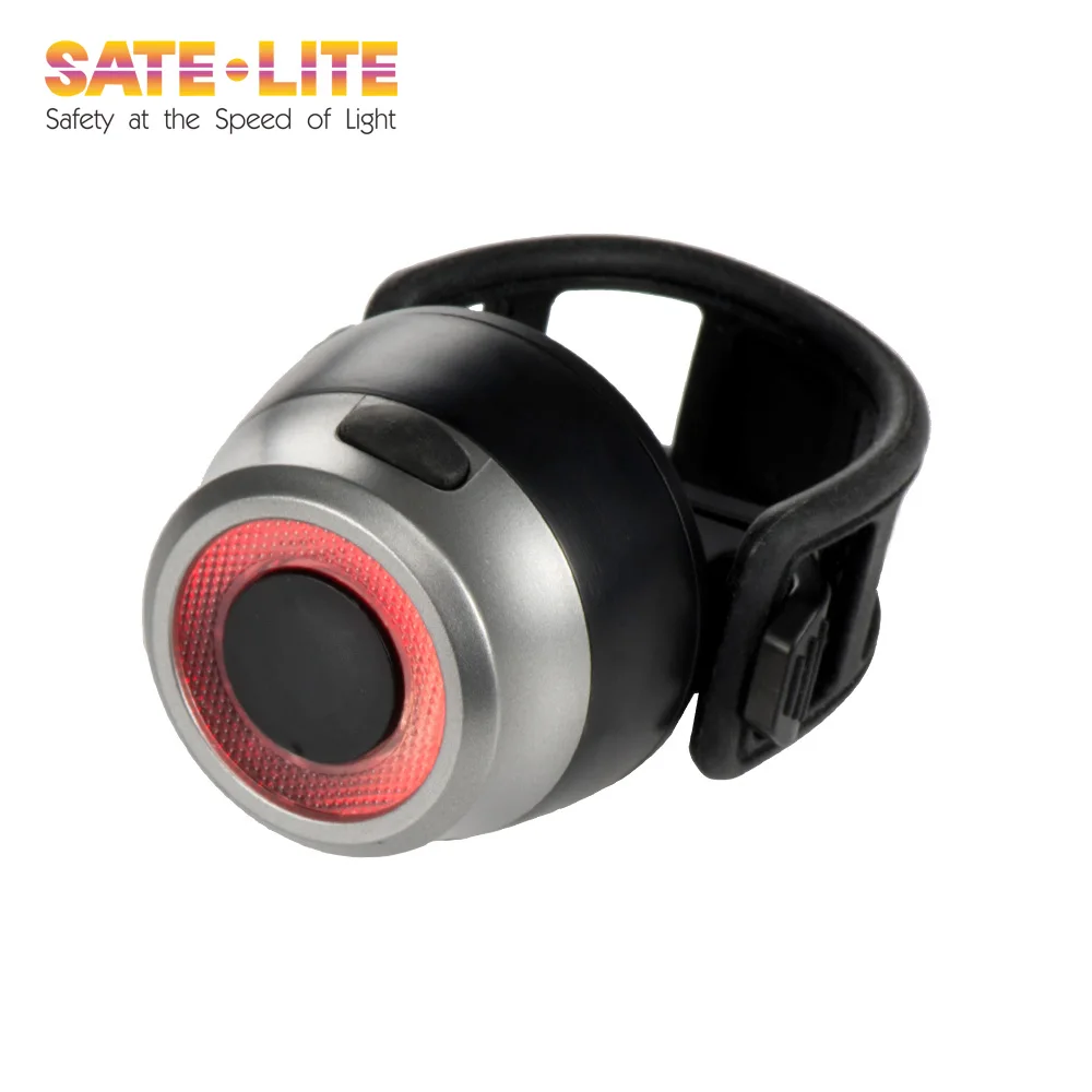 
Factory direct Sate-lite USB rechargeable bike light eletric bike rear light CREE LED waterproof 
