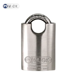 MOK High security hidden shackle padlock shrouded padlock keyed alike master key padlock