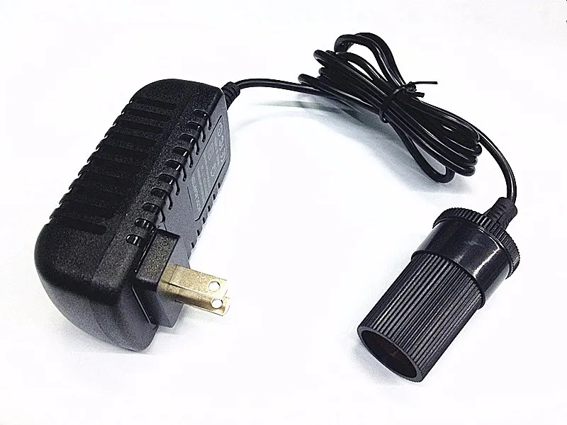 Car Charger Cigarette Lighter Socket Wall Ac Dc 12v 2a Adapter Ac 110 220 To 12 Volt 12v 2a Car Charger Cigarette Lighter Socket Adapter