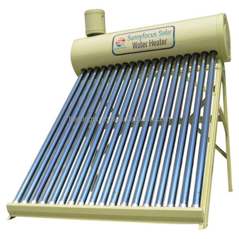 200L Galvanized steel Non-pressure solar hot water heater,solar geyser