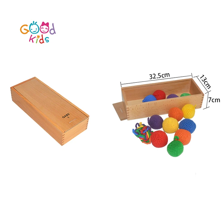 Wooden Educational Toys Kids Learning Material 15 PCS Froebel Gabe Toys