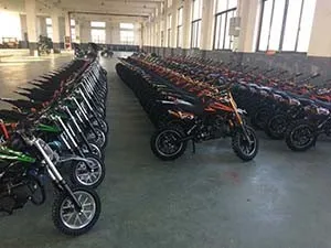 The CE certification 49cc mini dirt bike pit bike