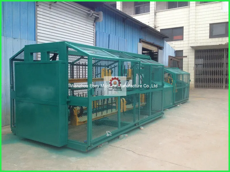 plastic polyester tape PE PP twine rope making machine for roasting