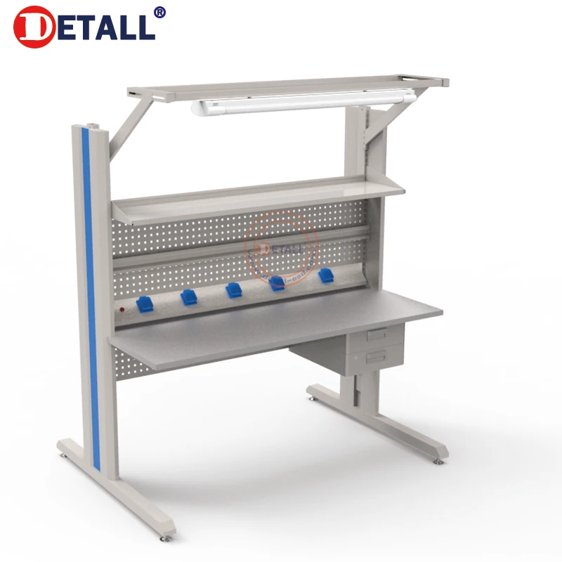 
Detall mobile repair work table assembly line working tables cell phone repair workstation 