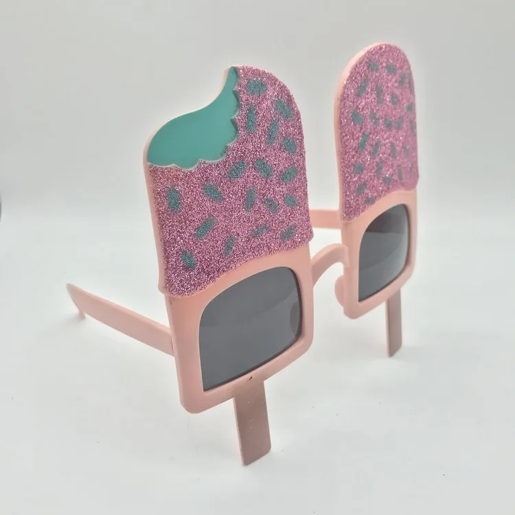 
Funny Party Glasses Happy Birthday Party Favors Ice cream Novelty Sunglasses 