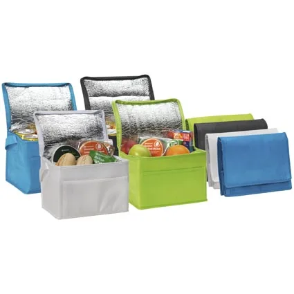 
6 pack Thermal insulated cooler tote bag 