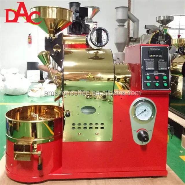 Electric Or Gas Type Coffee Bean Roaster AMZ-01ET/GT Coffee Roasting Machine For Shop Use Coffee