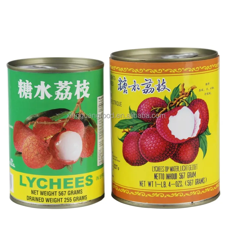 canned lychee with 567g a tan made in China