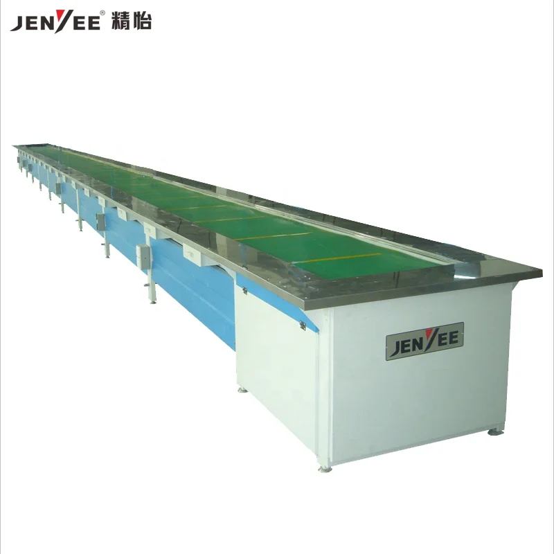 JY-950 automatic shoe production line rubber conveyor belt shoe assembly line shoe production line conveyor