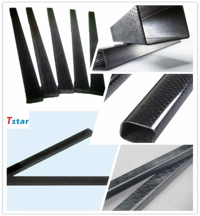 Углеродного волокна модель части самолета GFRP полюс, трубка, стержень, трубы, палка, лист, плоским бар