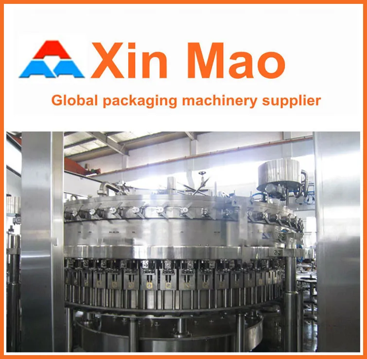 3-in-1 Soda Filling Equipment for Gas Contain Beverages