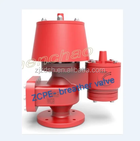 Low Temperature Zhenchao All Weather Fireproof Pressure Vacuum Vent Breather Valve With Flame Arrestor