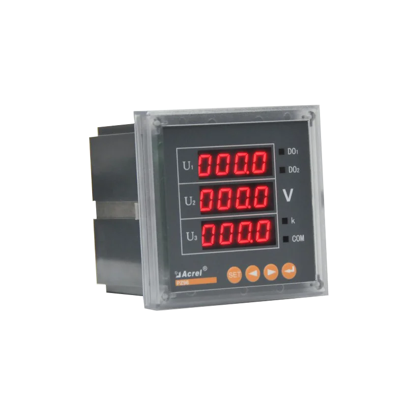 
3 phase ac digital voltmeter voltage meters PZ96 AV3  (60774765517)