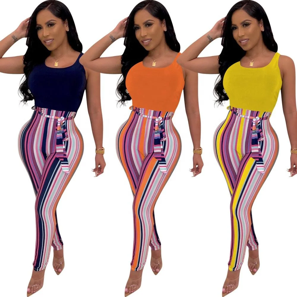 2019 Hot Female Women Crop Top Tops Waist Romper One Piece Bodycon Jumpsuit