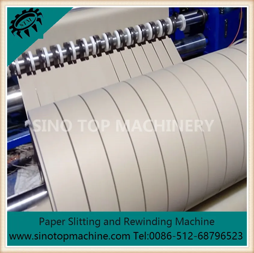 200 m/min paper cutting and rewinding machine