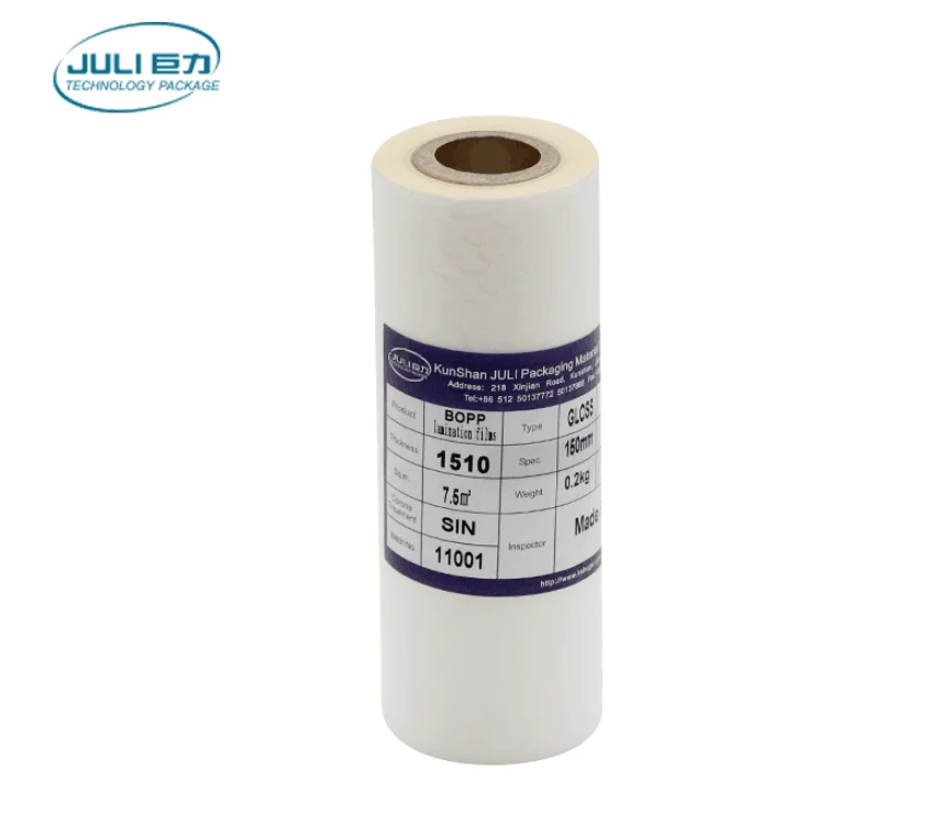 
22Mic Bopp прозрачная голографическая пленка горячего ламинирования с Покрытием Eva 