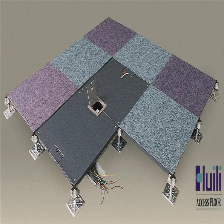 Стальной сетевой поднятый подъемный пол с транкингом OA 500