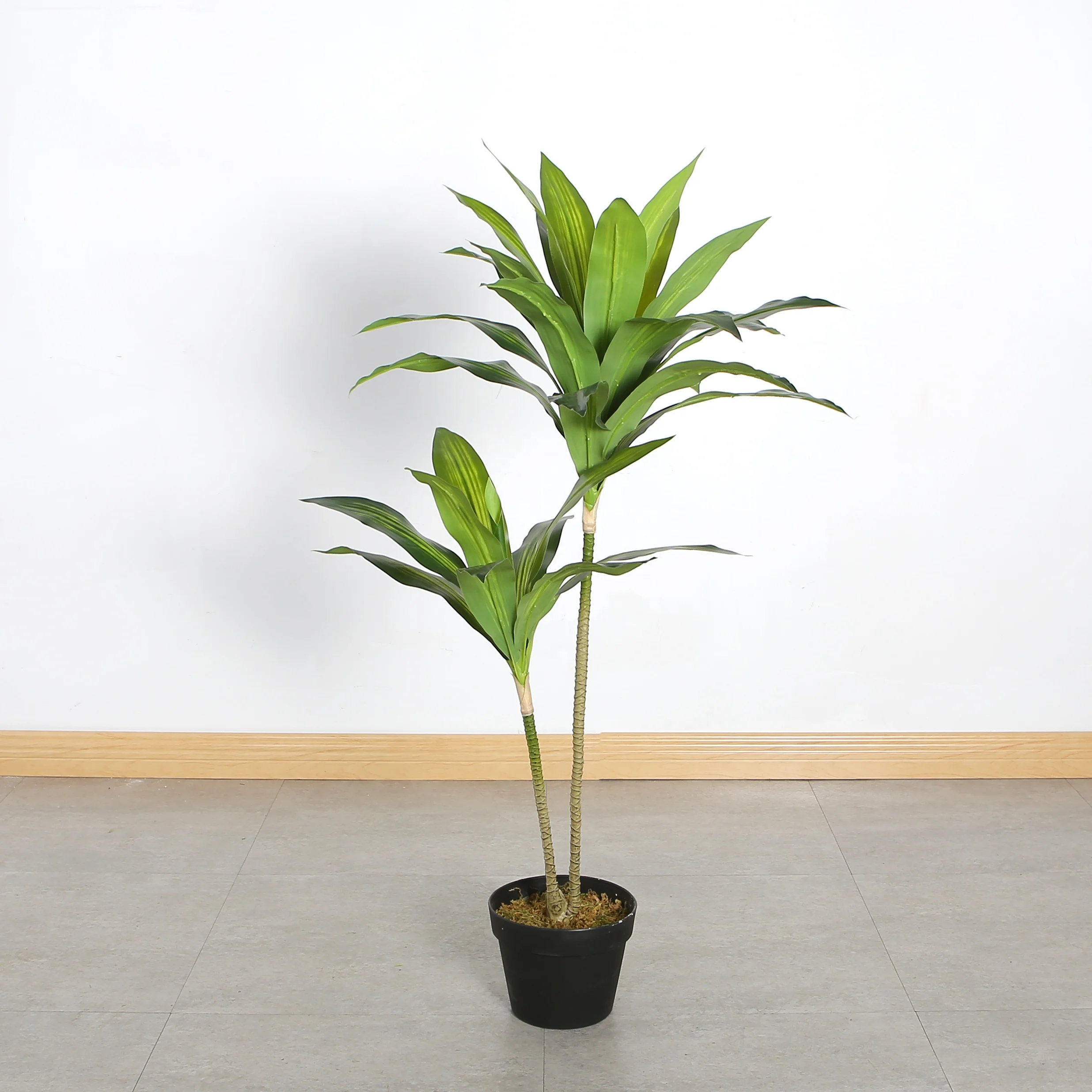 1 meter artificial Brazilian iron tree potted hotel restaurant bar home decoration green plant