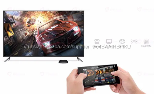 Оригинал XiaoMi TV BOX 3 Ми Box TV 3 Android 4 К XiaoMi коробка 3 1 ГБ Расширенной Поколения XiaoMi TV Box 3 Quad Core
