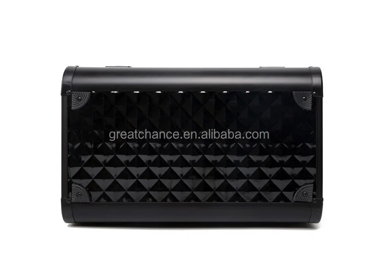 Pro Aluminum Makeup Cosmetic Train Case - aluminum cosmetic case-aluminum cosmetic box