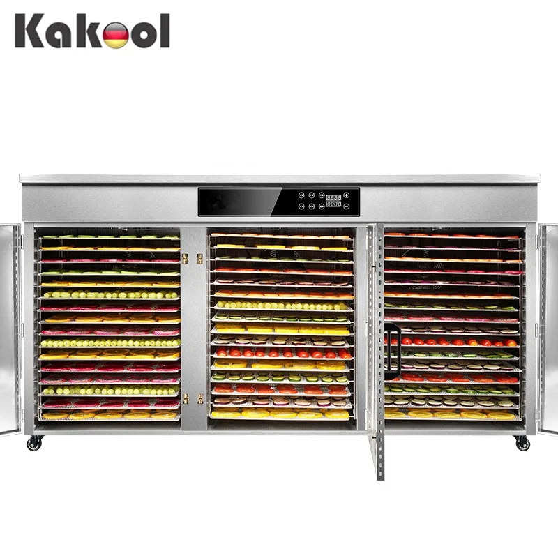 48 trays stainless steel industrial commercial meat food vegetable fruit beef jerky dehydrator