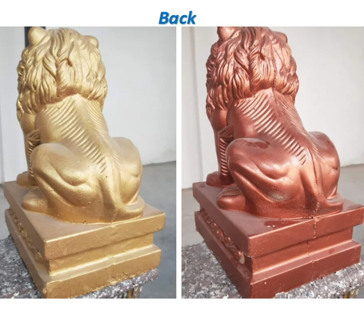 European Style Garden Stone Lion Statue Molds
