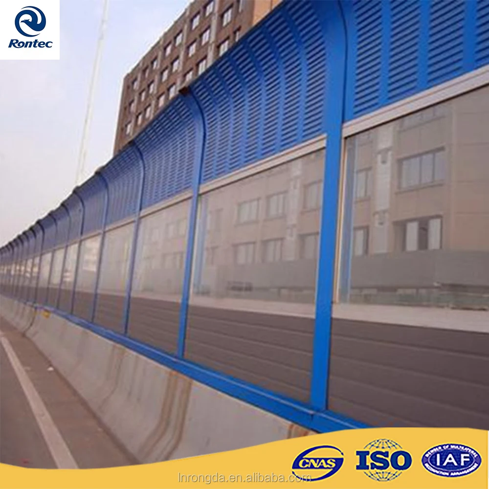 
Multifunctional sound absorbing fence barrier 