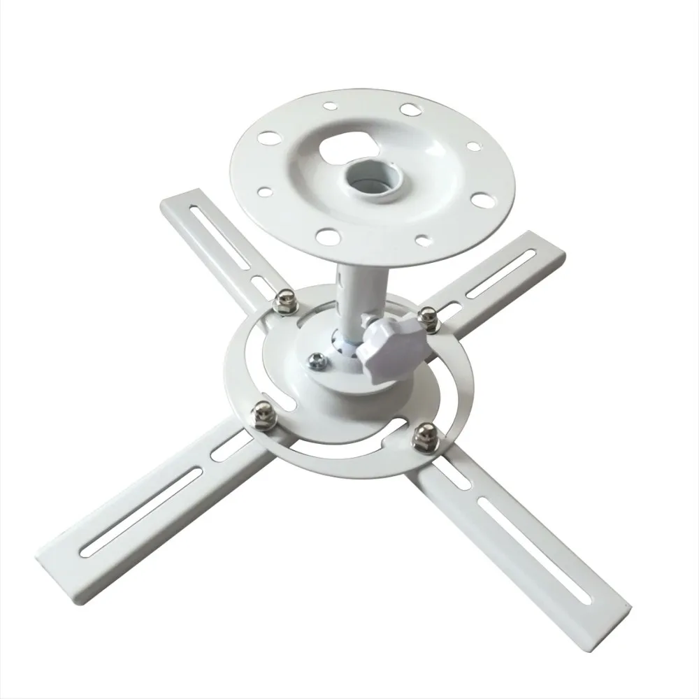 
Factory Directly Tilt Swivel Nylon Ball Joint Ceiling Mount Projector Bracket 