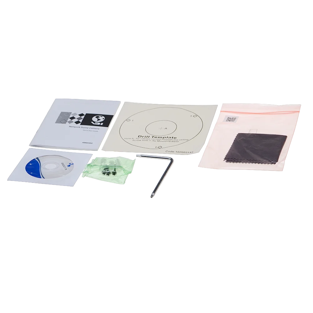 4MP Outdoor WDR POE IP Camera Fixed Dome Network Camera  CCTV Surveillance Mini Camera DS-2CD2143G0-IS