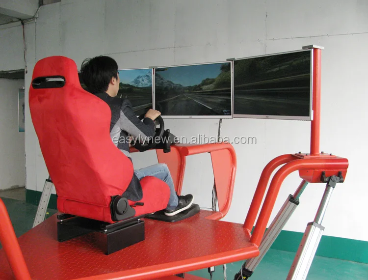 High Quality Real Feeling Race Car Simulator 3DOF 6DOF Racing Game Simulator for Driving School