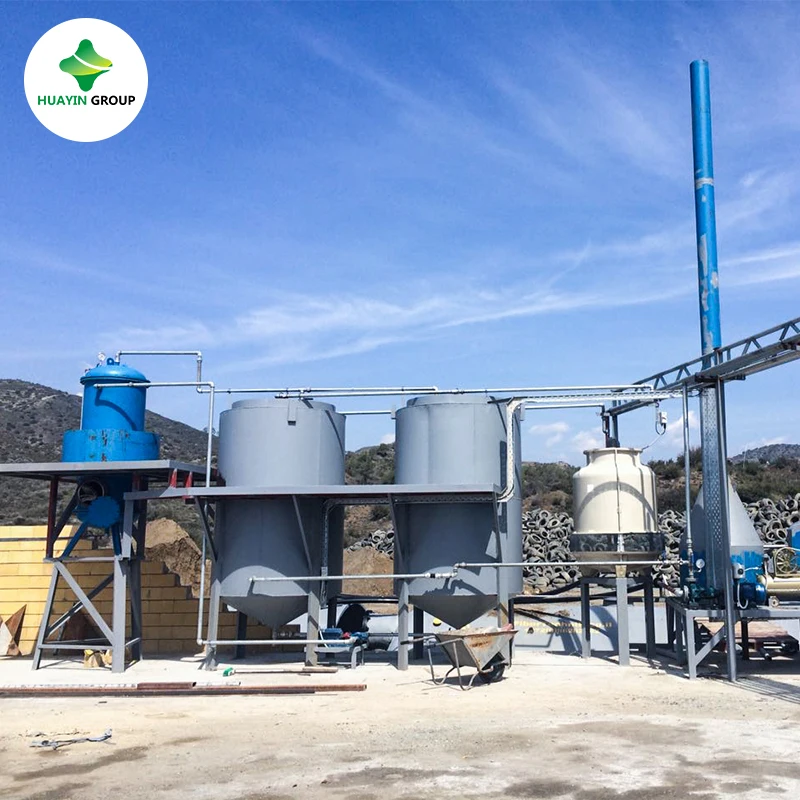 Profitable Industry Small Tyre Pyrolysis Oil Distillation Machine To Diesel For Sale