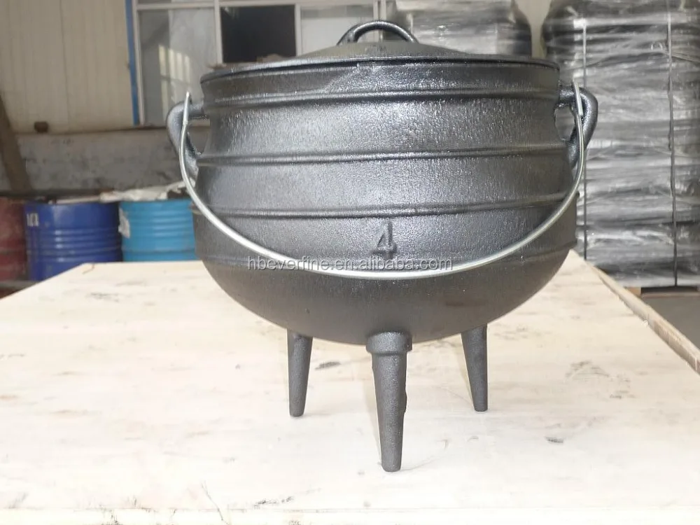 Big Size of Cast Iron Potjie Pot 14# 20# 25#