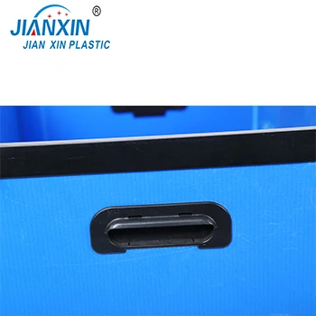 White Corrugated Plastic Carton ,Corflute Box,PP Hollow Sheet Box