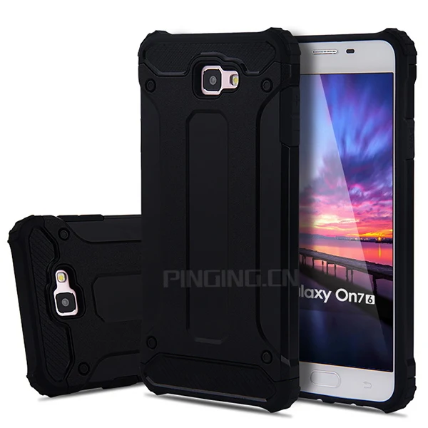 combo hybrid pc tpu armor case for Samsung j2 j3 j5 j6 J7 j8 pro Prime , 2 in 1 hard phone cover for Samsung J7 Prime