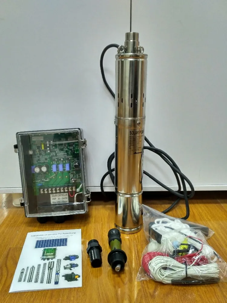 dc solar pump 24 volt submersible kit 50000 liters/hour solar powered water pump
