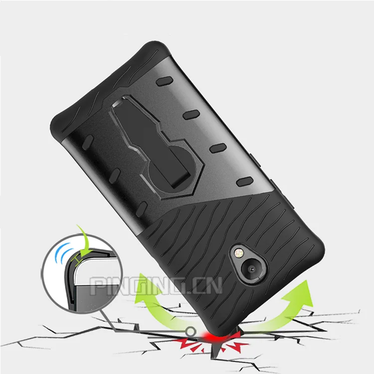 New Designed 360 degree rotation armor kickstand hybrid case for lenovo p2 back cover