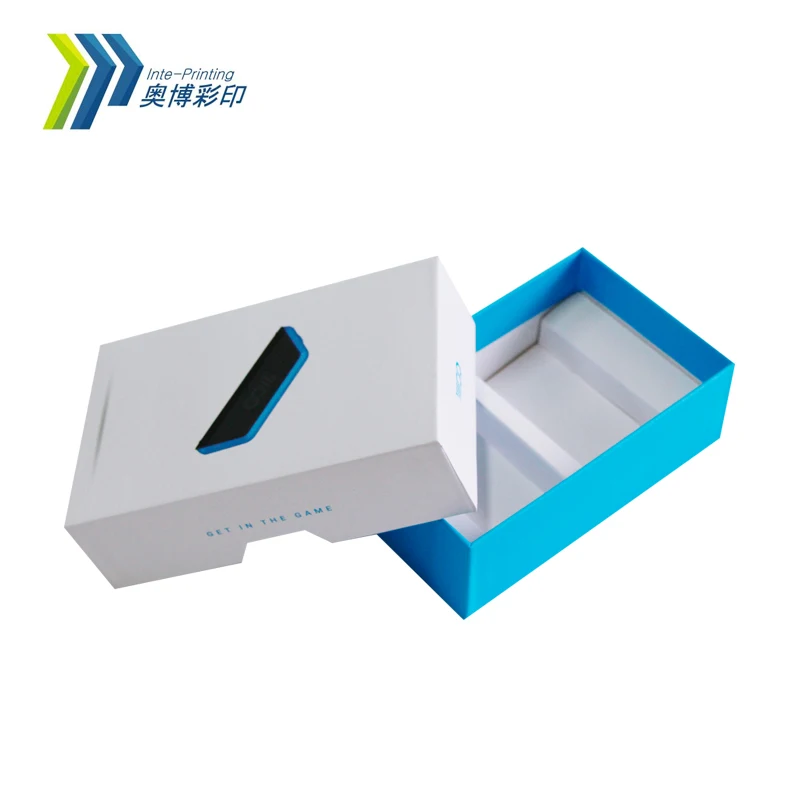 Custom Paper Insert Cardboard Phone Packaging Box For Electronic Product,