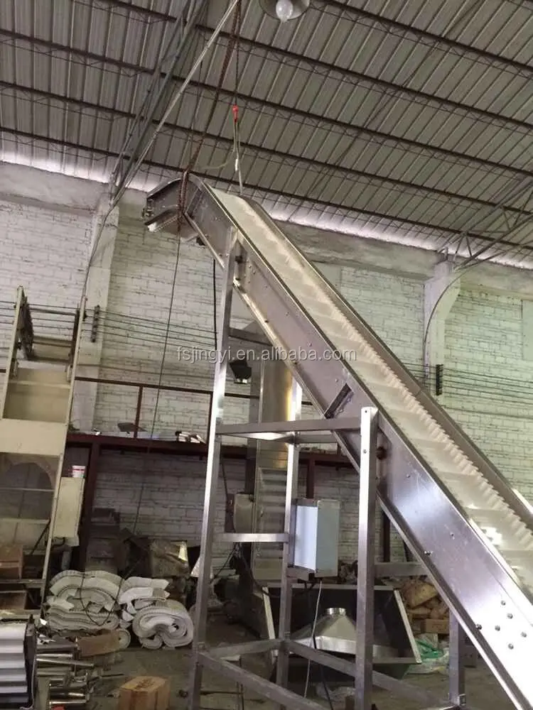 Automatic food incline belt conveyor china supplier