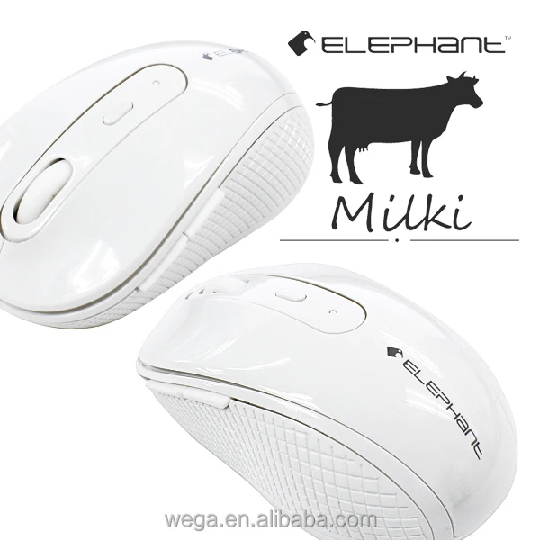 ELEPHANT Milki Blue - Sensor Silent Candy Color Mouse for PC